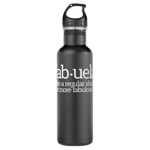 Bouteille D'eau Funny Fabuela Fabuela Abuela Espagnol Grand-mère C