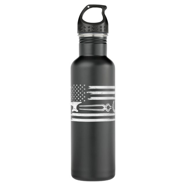 Bouteille D'eau Funny Farrier Gift For Men Cool Farrier Tools Amer (Devant)