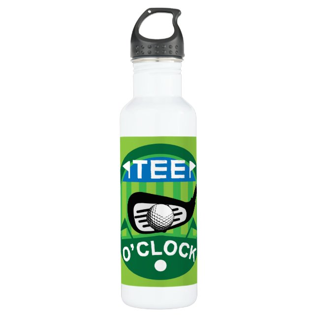 Bouteille D'eau Funny Femme Golfers Pros Fanatics de golf (Devant)