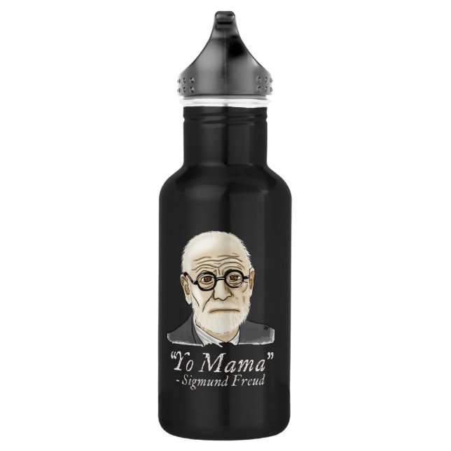 Bouteille D'eau Funny Freud Psychologie (Droite)