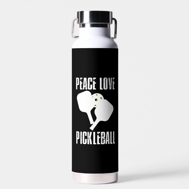 Bouteille D'eau Funny Pickleball (Avant)
