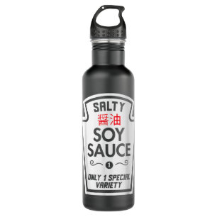Bouteille D'eau Funny Soy Sauce Group Condiments Halloween Costume