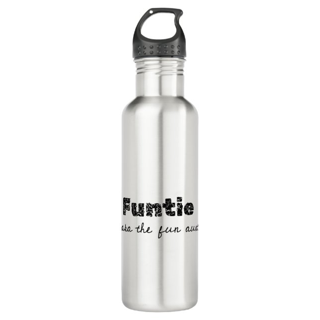Bouteille D'eau funtie alias la tante amusante (Devant)