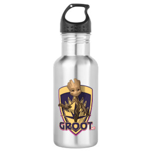 Bouteille D'eau Gardiens de la Galaxie   Baby Groot Crest