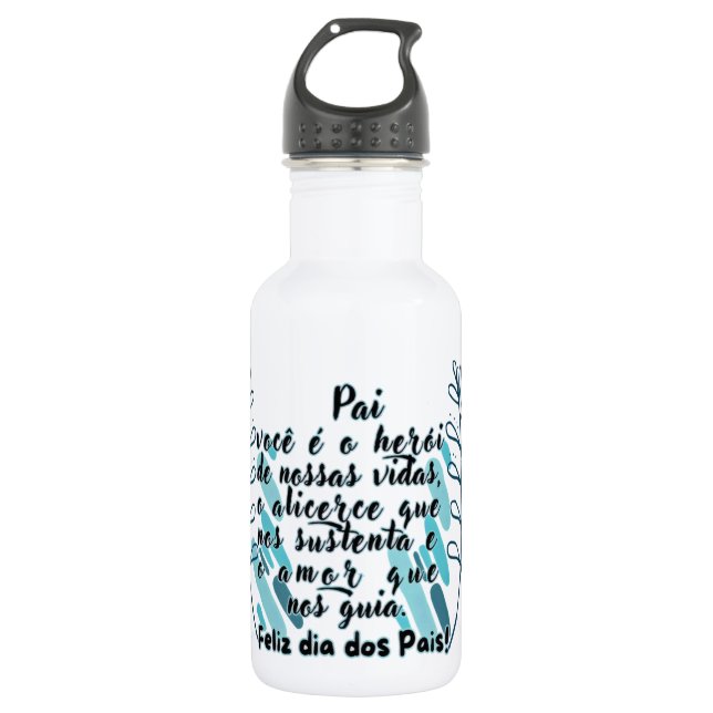 Bouteille D'eau Garrafa de Água (500ml "Pais" (Devant)