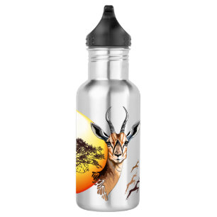 Bouteille D'eau Gazelle Antelope africaine animal sauvage