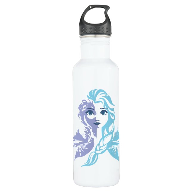 Bouteille D'eau Gelé 2| Elsa - Règne gelé (Devant)