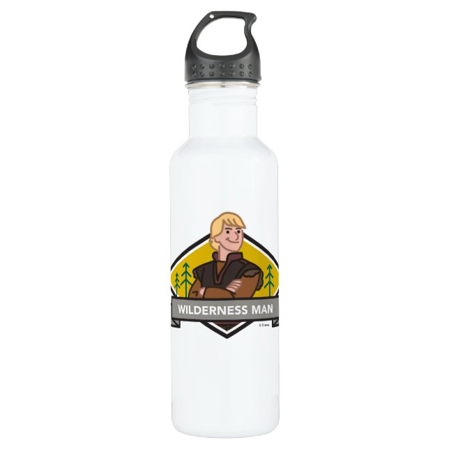 Bouteille D'eau Gelé 2| Kristoff - Homme sauvage (Devant)