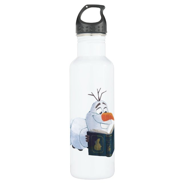 Bouteille D'eau Gelé 2| Olaf - Dans Mon Élément Naturel (Devant)