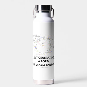 Bouteille D'eau Générer Une Forme De Krebs D'Énergie Utilisable