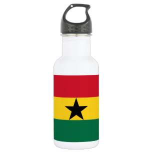 Bouteille D'eau Ghana Drapeau Liberty Bottle