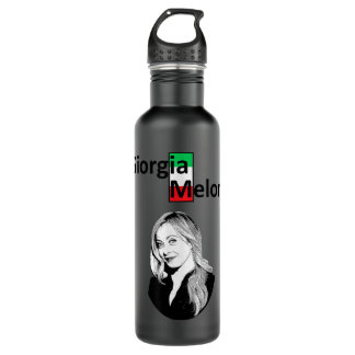 Bouteille D'eau Giorgia Meloni "Frères d'Italie"