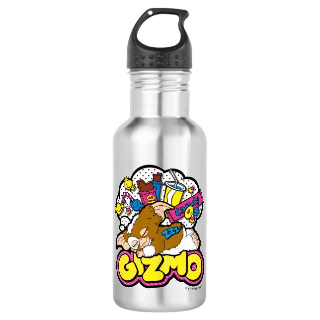 Bouteille D'eau Gizmo | Rêver de sucreries (Devant)