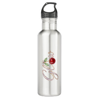 Bouteille D'eau Glow Cherry – Glam Water Bottle