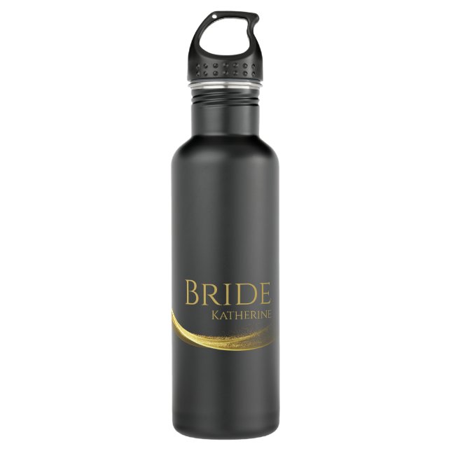 Bouteille D'eau Golden Elegance-Bride (Devant)