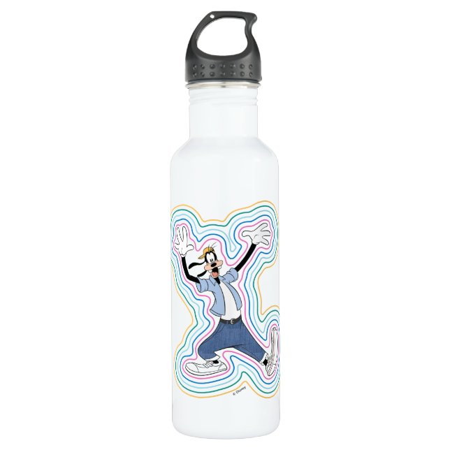 Bouteille D'eau Goofy Retro Radiant Street Style Graphic (Devant)
