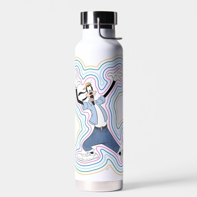 Bouteille D'eau Goofy Retro Radiant Street Style Graphic (Gauche)