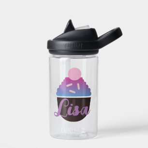 Bouteille D'eau Gradient Cupcake Frosting Kids Nom Water Bottle