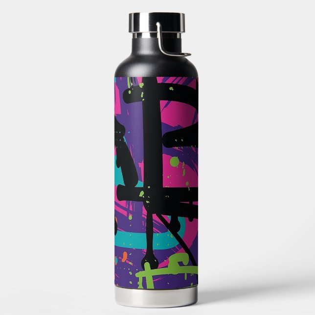 Bouteille D'eau Graffiti (Droite)