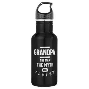 Bouteille D'eau Grand-Père L'Homme Le Mythe La Légende