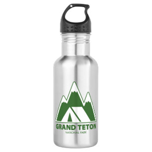 Bouteille D'eau Grand Teton National Park Mountains Camping