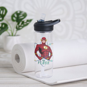 Bouteille D'eau Graphique atomique Flash de dessin