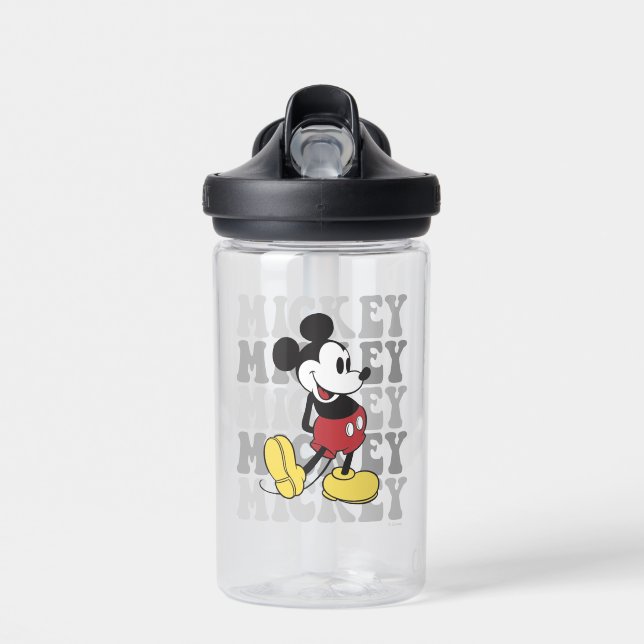 Bouteille D'eau Graphique de la souris rétro Mickey de Disney (Avant)