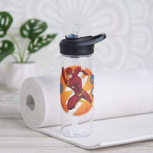 Bouteille D'eau Graphique d'exécution du laboratoire Flash de dess