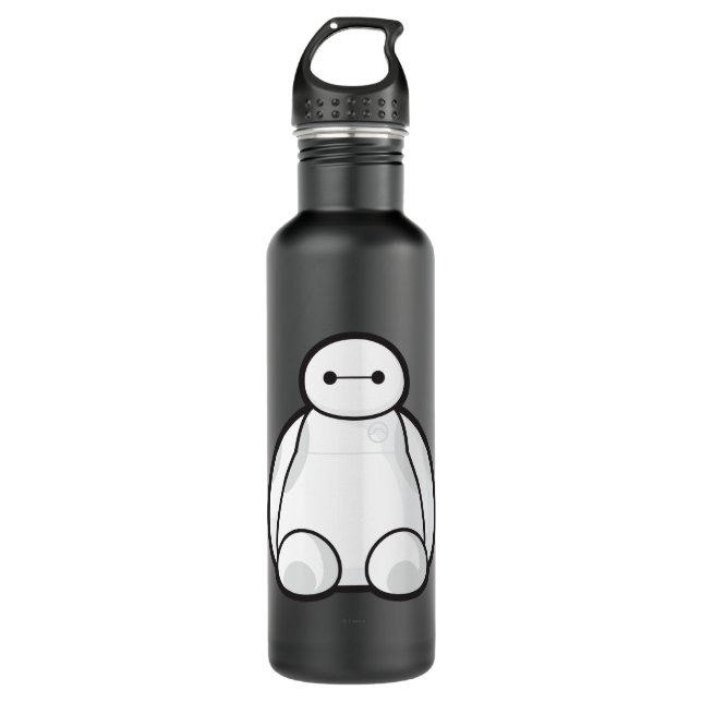 Bouteille D'eau Graphisme classique Baymax Sitting (Devant)