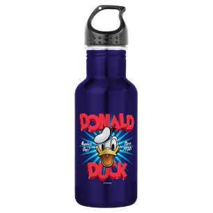Bouteille D'eau Graphisme Rétro Héritage de Donald Duck