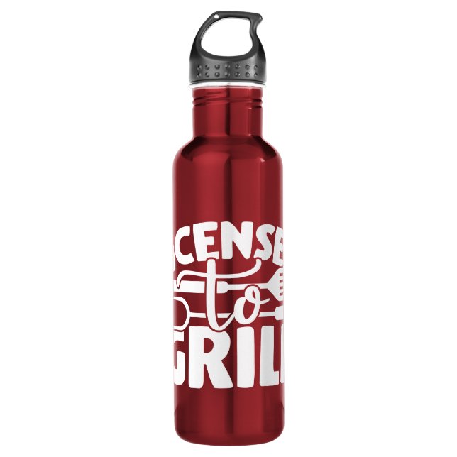 Bouteille D'eau Grill autorisé (Devant)