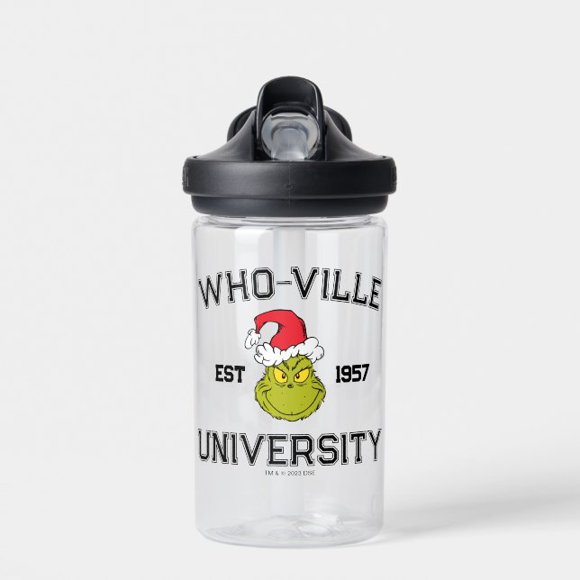 Bouteille D'eau Grille | Who-ville University Est 1957 (Avant)