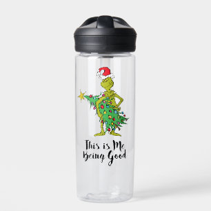 Bouteille D'eau Grinch Classique   Vilain