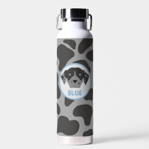 Bouteille D'eau Gris, chien tacheté