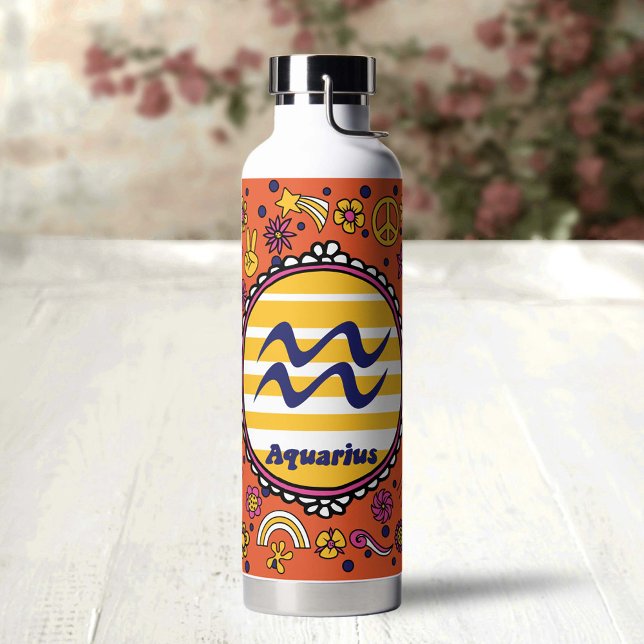 Bouteille D'eau Groovy Aquarius Custom (Créateur téléchargé)
