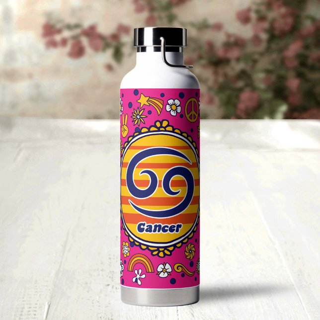 Bouteille D'eau Groovy Cancer Custom (Créateur téléchargé)