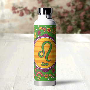 Bouteille D'eau Groovy Leo Personnalisé