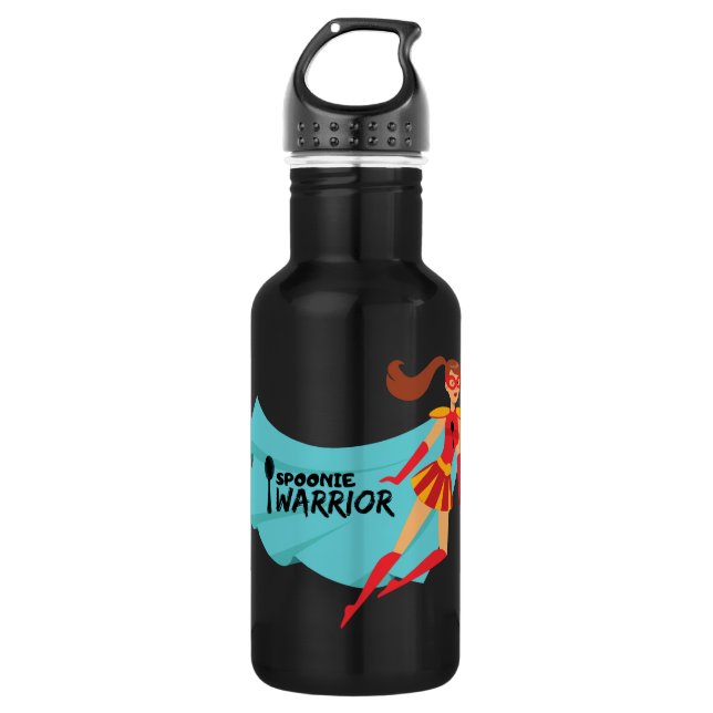 Bouteille D'eau Guerrier de Spoonie (Devant)