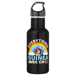 Bouteille D'eau Guinée Pig - Guinée Soyez OK, Encouragement