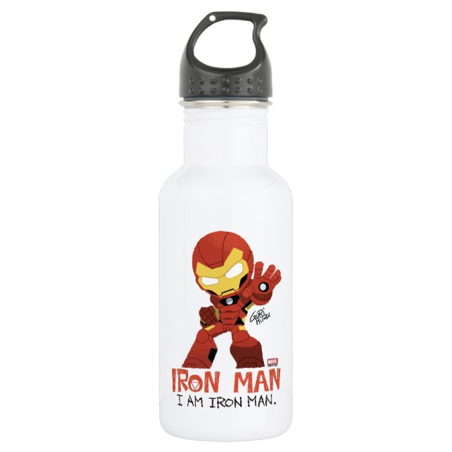 Bouteille D'eau Guri Hiru Iron Man (Devant)