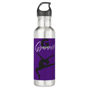 Bouteille D'eau Gymnastique Monogramme G est pour Gymnaste