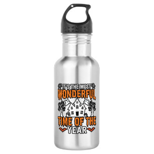 Bouteille D'eau Halloween Merveilleux Moment De L'année Chemise Vi