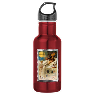Bouteille D'eau HALLOWEEN Sorcière Vintage 