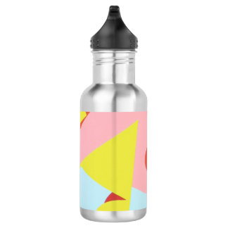 Bouteille D'eau Hard-Edged Pastel Water Bottle