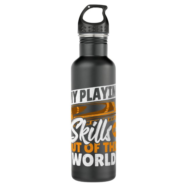 Bouteille D'eau Harmonica Lover Mes Compétences De Joueur En Sont  (Devant)