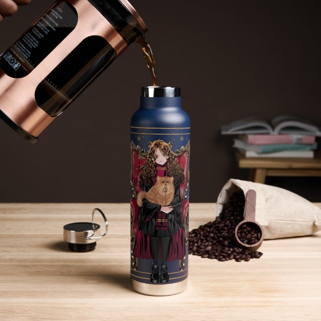 Bouteille D'eau HARRY POTTER™ | Anime Hermione Granger assis (Gym)