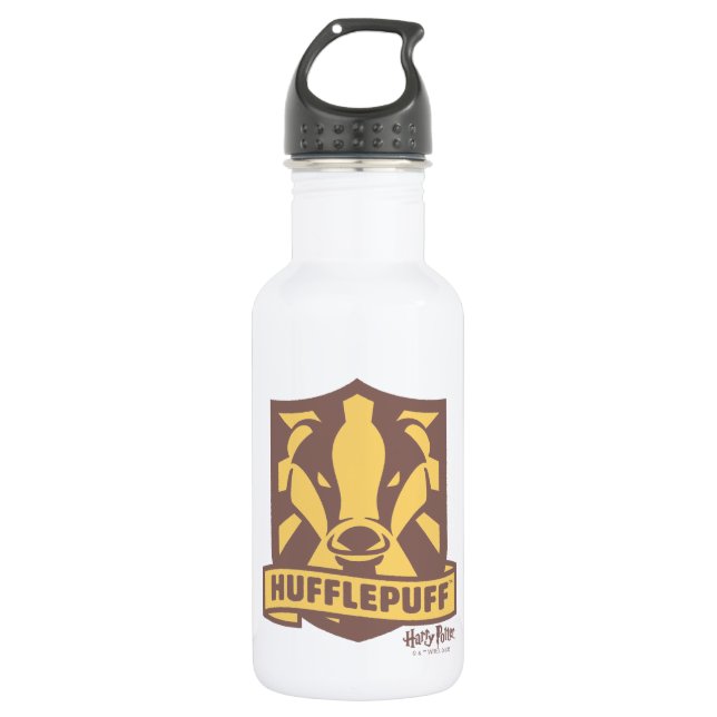 Bouteille D'eau HARRY POTTER™ | Été Magique HUFFLEPUFF™ Crest (Devant)