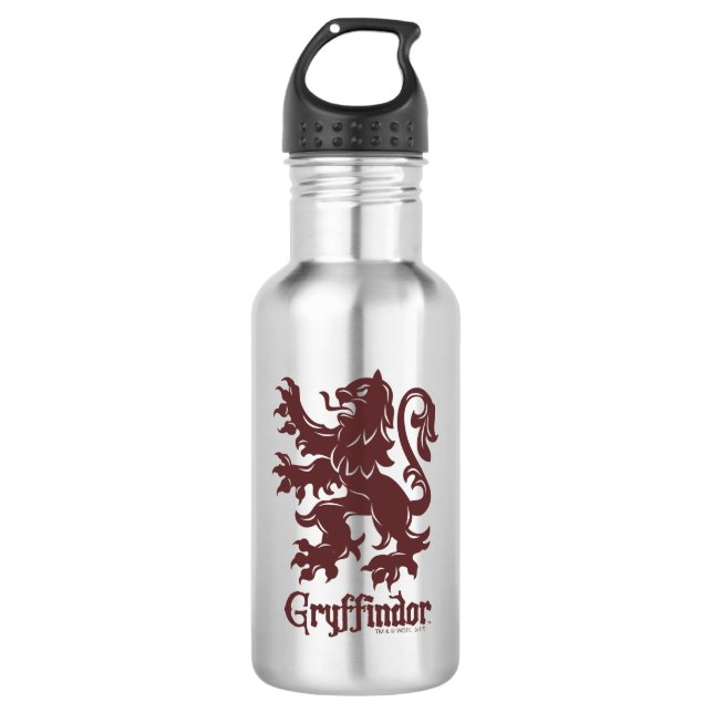 Bouteille D'eau Harry Potter | Gryffindor Lion Graphic (Devant)