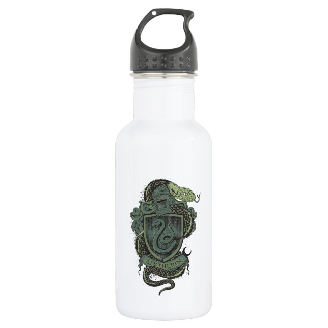 Bouteille D'eau Harry Potter | Slytherin Crest (Devant)
