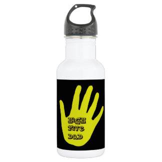 Bouteille D'eau Haut cinq papa main